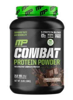 MusclePharm Combat Protein Powder Chocolate Milk 2 lbs (0.9 kg) 