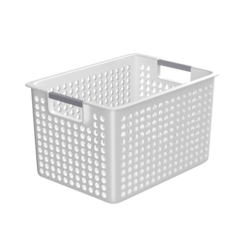 Plastic Storage Basket Desktop Sundry Storage Box Rectangular Kindergarten Snack Toy Storage Basket Storage Small Basket - Image 5