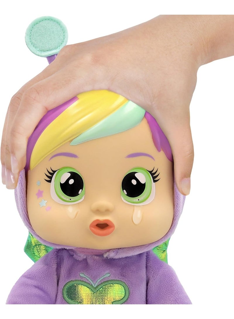 Cry Babies Loving Care Susi Interactive Baby Doll – Cries Real Tears with Soft Alien Outfit, Includes Potty, Cup & Pacifier Accessories, Nurturing Role Play Toy, Perfect Gift for Kids - Image 2