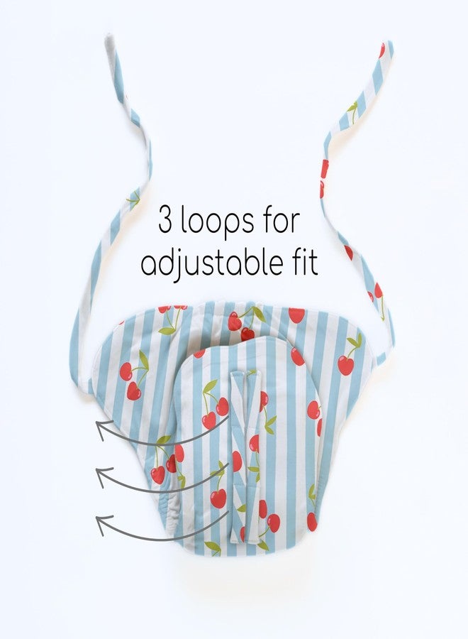 Cocoon Care Bamboo Cotton Baby Nappy Pack of 3 | Soft, airable and reusable cloth diapers | Newborn Essentials for Boys and Girls | Printed Wrapping Style Nappies | 0-3 M - Image 4