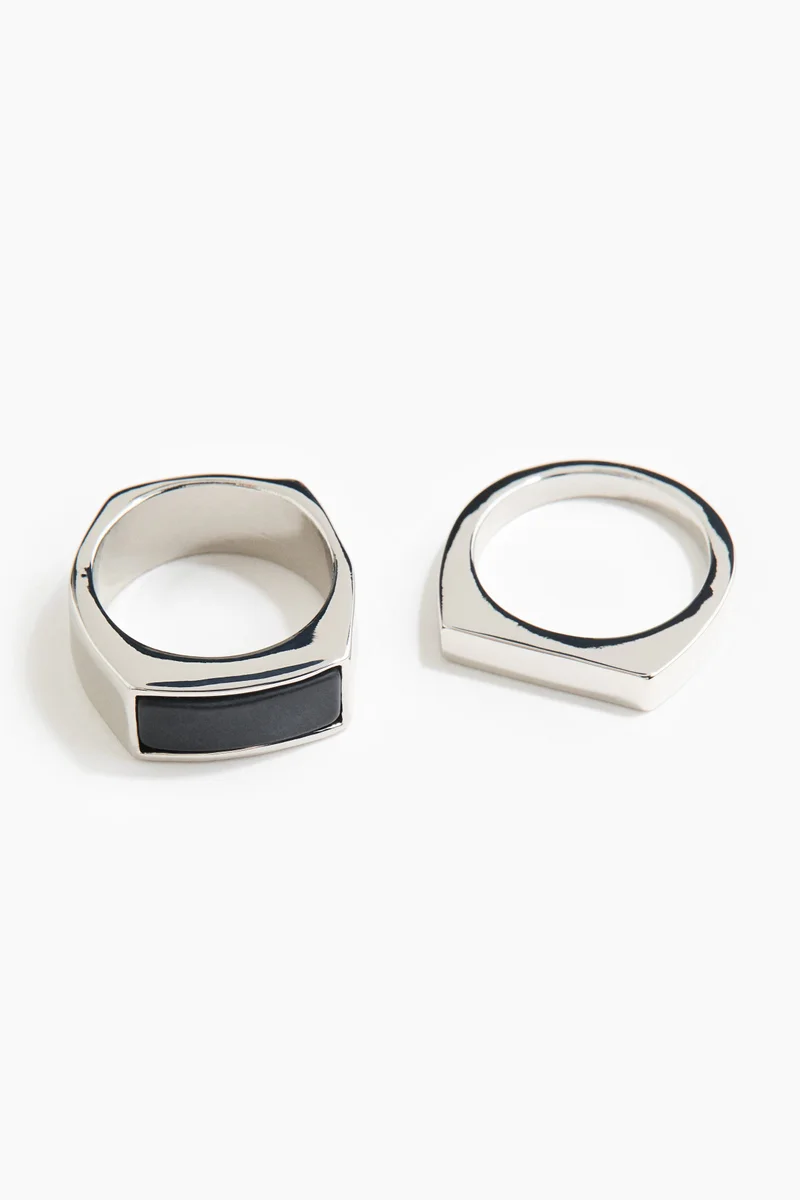 H&M  2-pack rings for Men | Best Price UAE