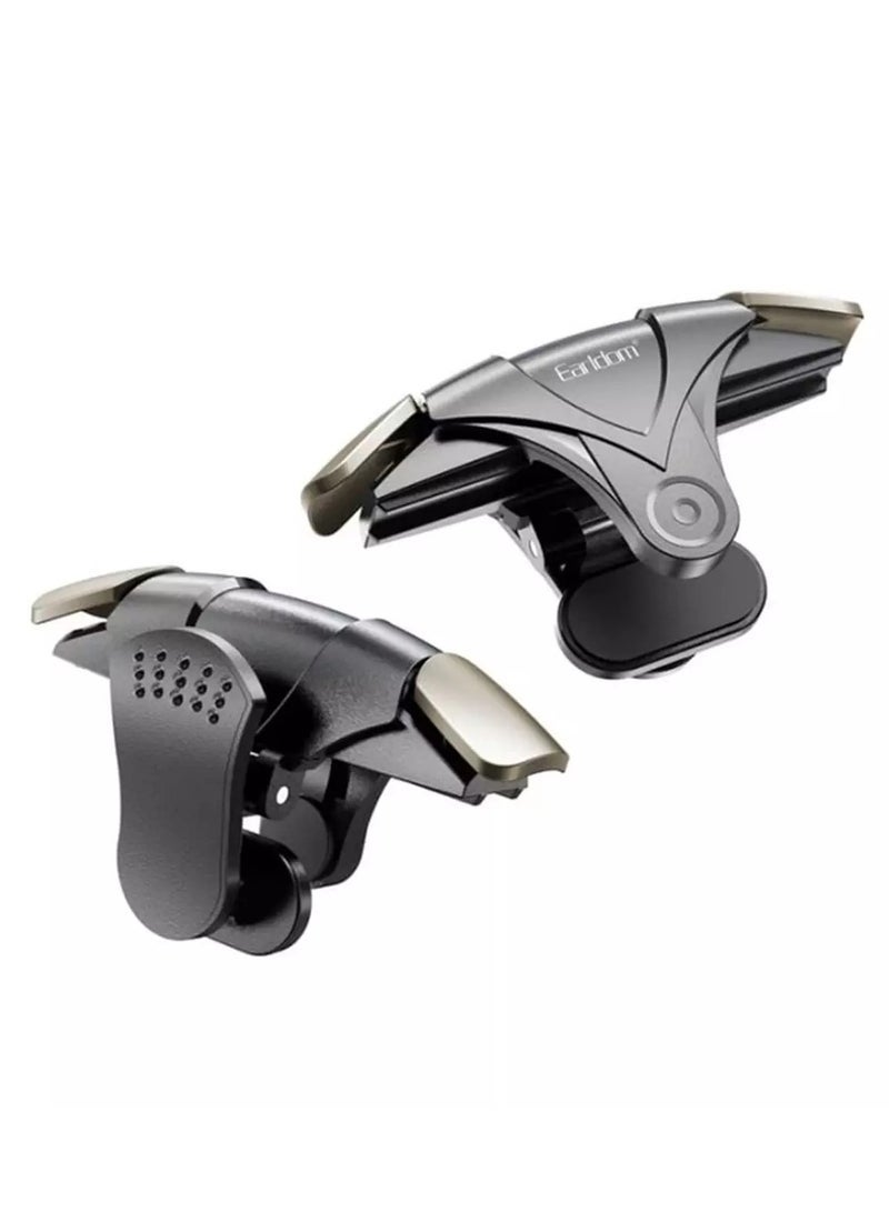 Earldom F09 Mobile Trigger Controller Shoot Fire Button Smartphone Mobile Game Triggers for iOS & Android - Image 2