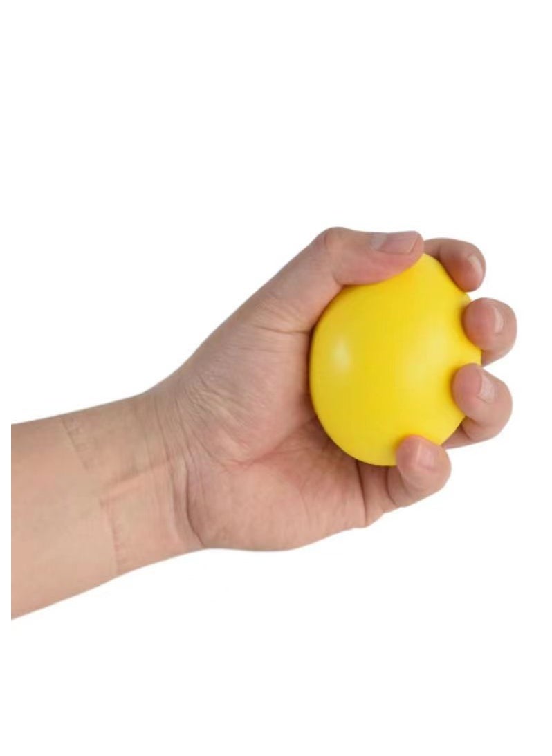 PYC Muscle Power Strength Trainer Finger Hand Exerciser Gripper Recovery Foam Ball  - Image 5