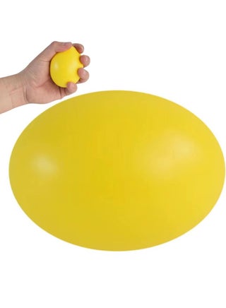 Muscle Power Strength Trainer Finger Hand Exerciser Gripper Recovery Foam Ball - view 3