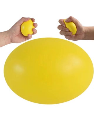 Muscle Power Strength Trainer Finger Hand Exerciser Gripper Recovery Foam Ball - view 4