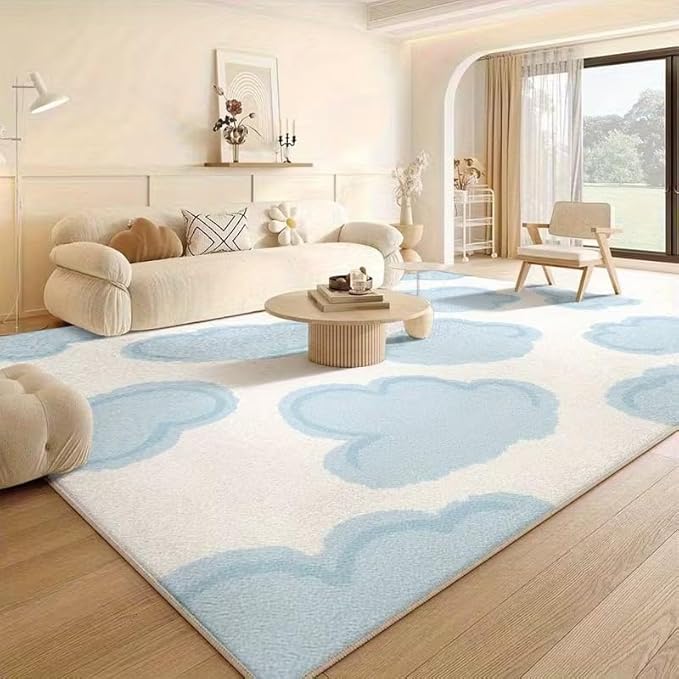 Tnessential Soft Blue Cloud Rug - Image 3