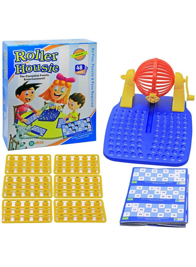 EKTA Roller Housie Board Game Family Game, Kids - Image 1