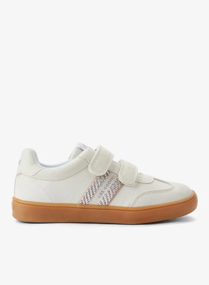 لي كوبر حذاء رياضي بناتي بشريط لاصق