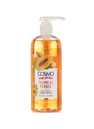 Tropical Papaya Moisturizng Hand Wash Aloe Vera And Vitamin E 750 Ml