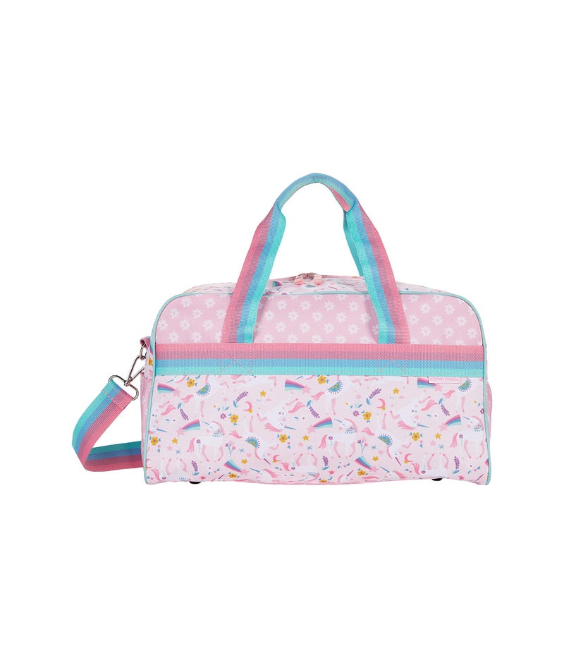 Stephen Joseph Kids All Over Print Duffel Bag Unicorn