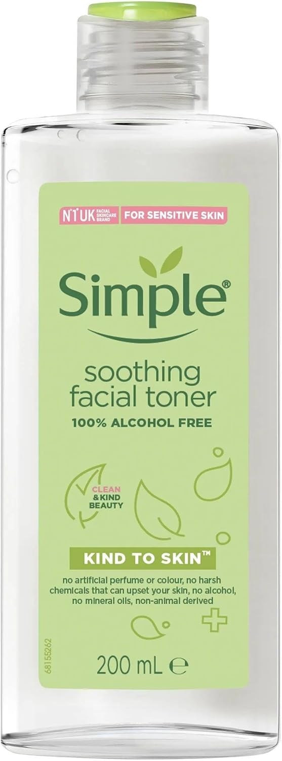 Simple Kind to Skin Facial Toner Soothing 67 Fl Oz Pack of 1
