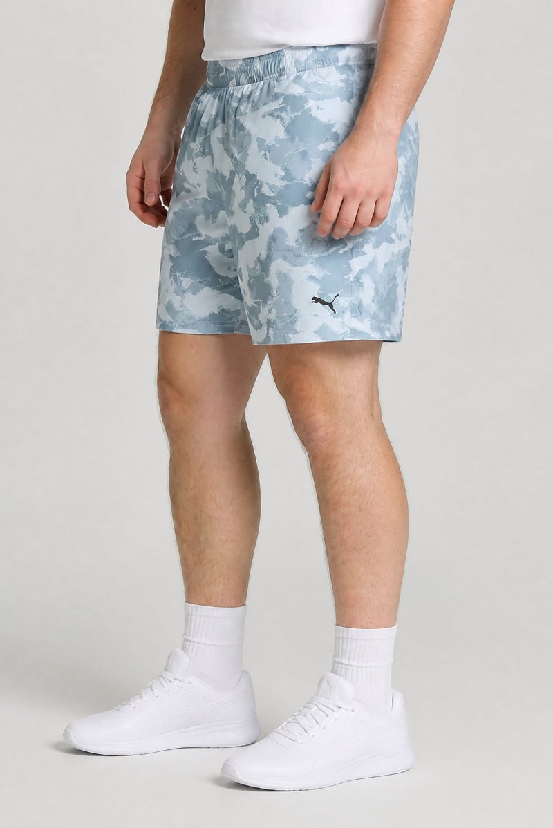 PUMA Men Sportswear Fit Camouflage 7 Inseam Training Shorts, Multicolor - Image 3