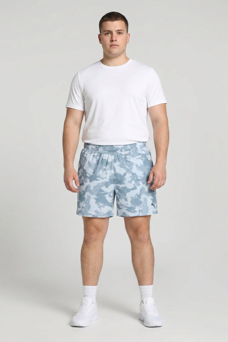 PUMA Men Sportswear Fit Camouflage 7 Inseam Training Shorts, Multicolor - Image 2