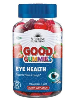 SUNSHINE NUTRITION حلوى جيلاتينية لصحة العين من جود جاميز، 60 قطعة - 00239  - Image 1