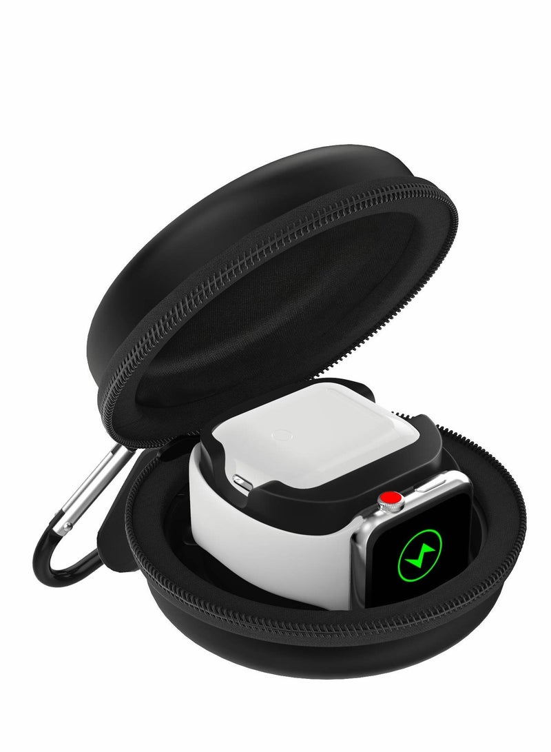 SYOSI iWatch Storage Box Case Cover Portable Protective Travel Bag Fit  Pro/3/2/1 Charging Case Station Dock - Image 1