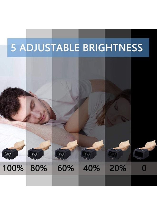 Arabest - LED  Digital Alarm Clock  with  FM Radio - Image 1
