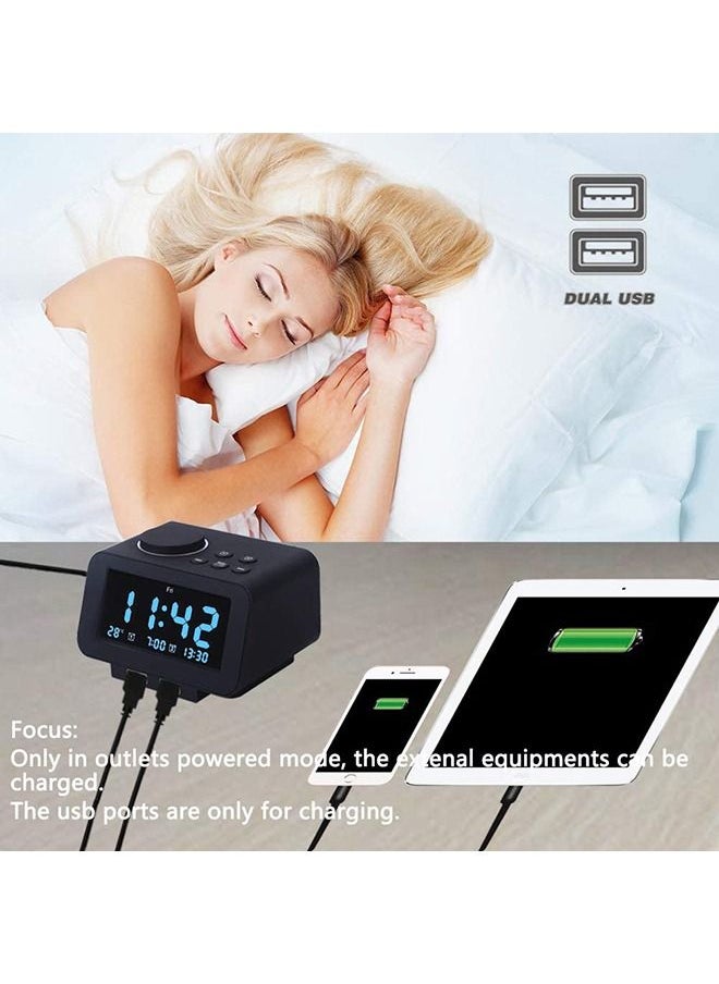 Arabest - LED  Digital Alarm Clock  with  FM Radio - Image 1