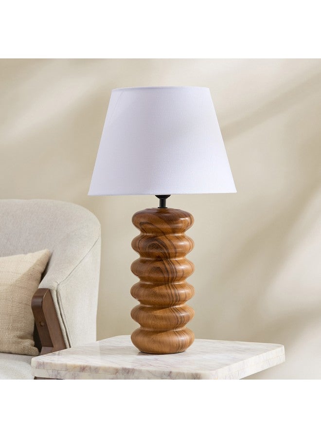 Home Box Marbella Ceramic Table Lamp with Fabric Shade 56.5 cm  - Image 2