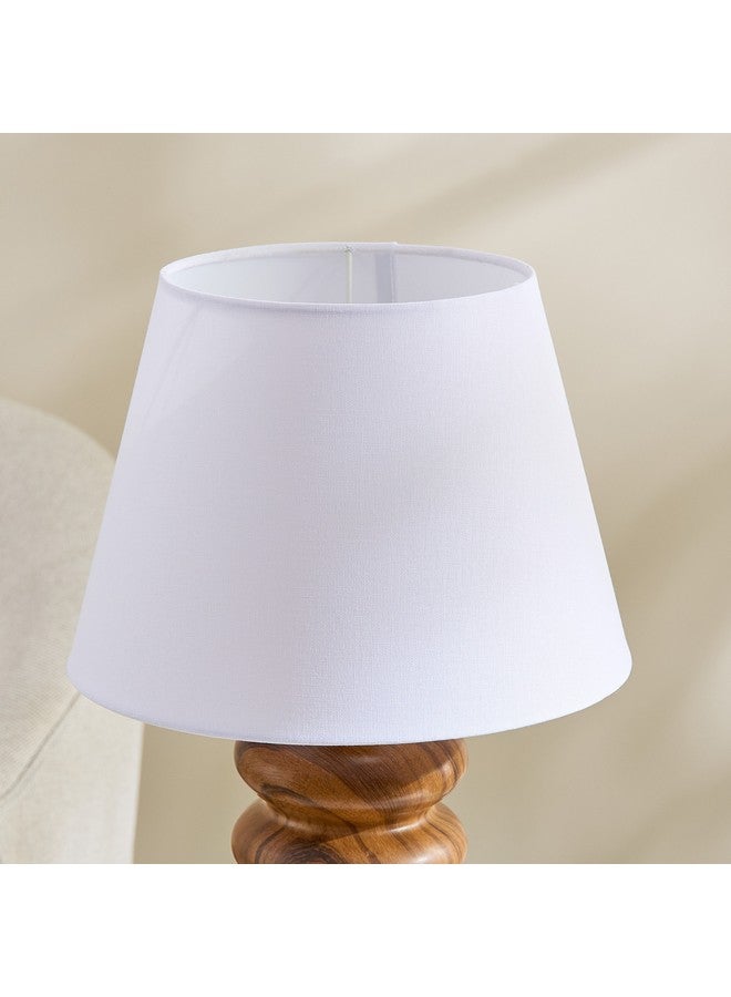Home Box Marbella Ceramic Table Lamp with Fabric Shade 56.5 cm  - Image 3