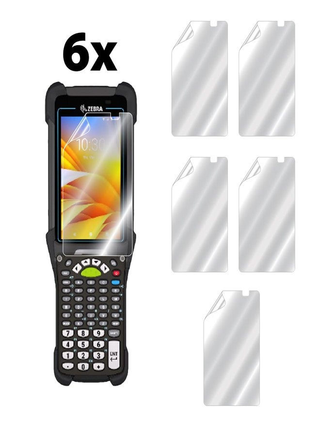 اي بس سي واقي شاشة هيدروجيل متوافق مع هواتف ZEBRA MC9400 - MC9450 (6 قطع) - فيلم شفاف فائق الوضوح غير مرئي للشاشة الحساسة للمس - مقاوم للخدش - ناعم / ذاتي الإصلاح / خالٍ من الفقاعات - مناسب لهاتف MC9400thin - Image 2