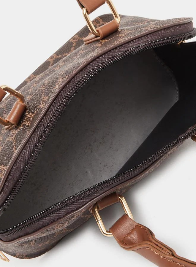 Take Two Take Two Printed Handbag with Dual Handle
