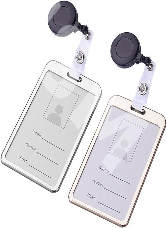 JSMSH سلسلة مفاتيح يويو قابلة للسحب على شكل دائري من JSMSH لحامل بطاقة الهوية (عبوة من 10 قطع، أسود) - Image 4