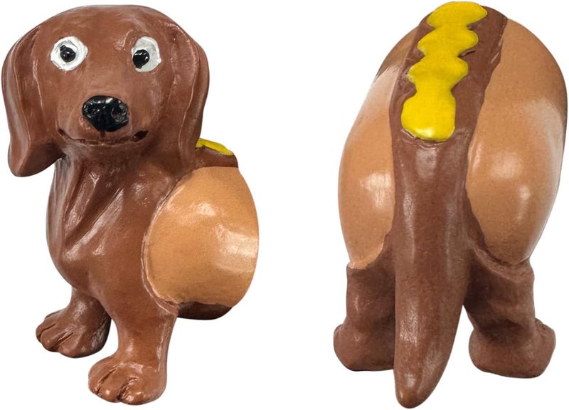 Outset Corn Holders, Dachshund Design, Set of 4 Dog Corn Handles - Image 2