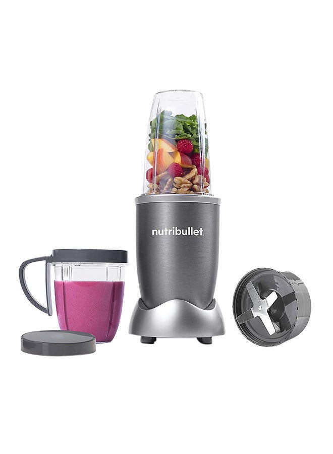 نوتري بوليت نظام خلاط وخافق عالي السرعة مكون من 8 قطع 700 ml 600 W NBR-0812M رمادي - Image 2