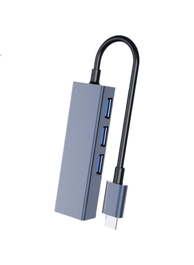 DM Dm Damai Type-C To Usb 2.0 Splitter Four-In-One Expansion Dock With Gigabit Ethernet Port Hub Hub External Wired Network Card For Laptop Chb002 - Image 3