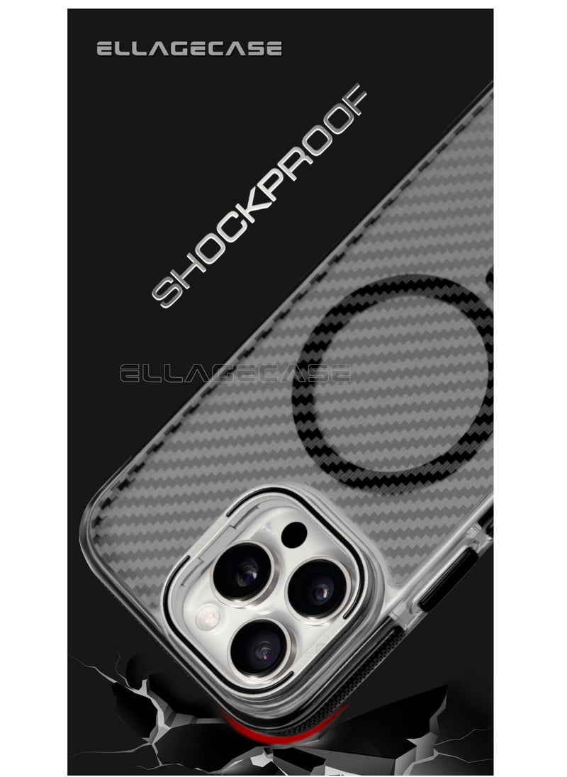 ELLAGECASE iPhone 14 Pro Max Case – Shockproof, Stand Feature, Camera Protection & MagSafe Compatible  - Image 4
