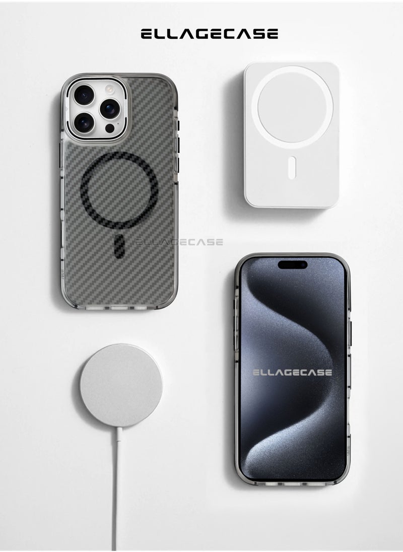 ELLAGECASE - iPhone 14 Pro Max Case – Shockproof, Stand Feature, Camera Protection & MagSafe Compatible - Image 1
