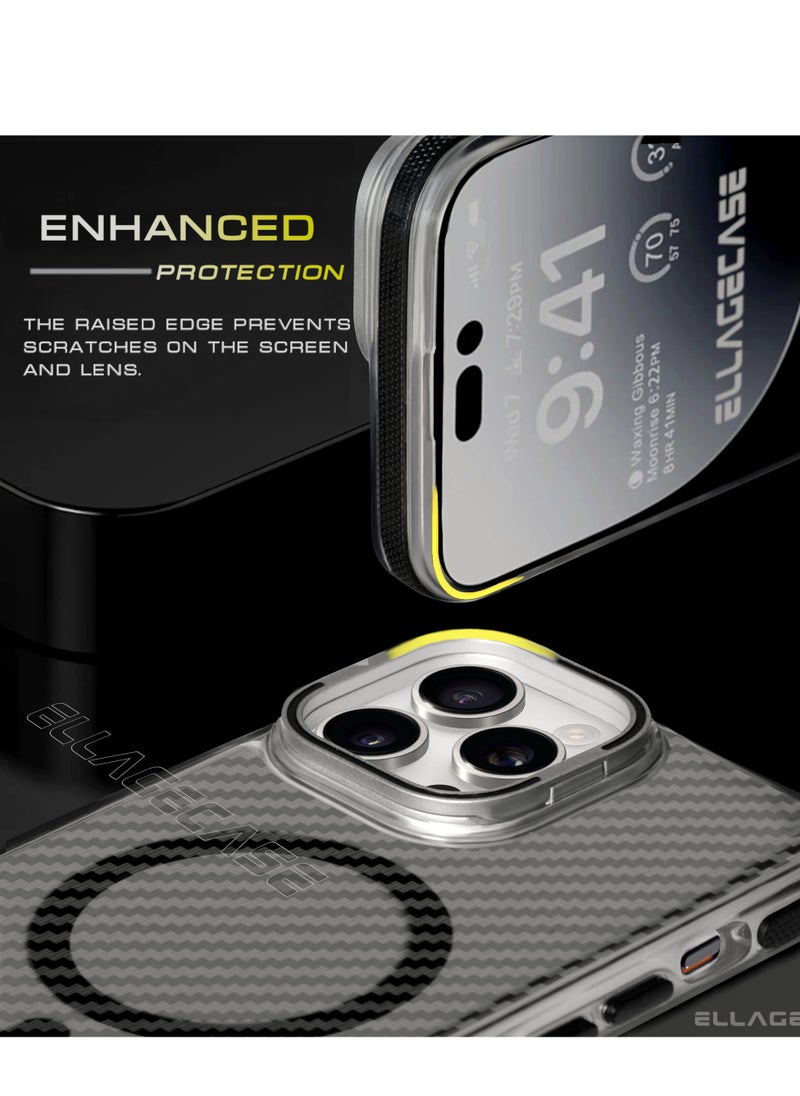 ELLAGECASE - iPhone 14 Pro Max Case – Shockproof, Stand Feature, Camera Protection & MagSafe Compatible - Image 1