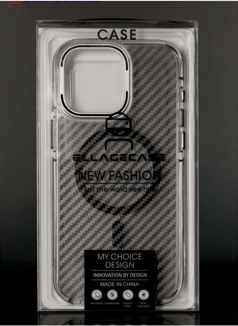 ELLAGECASE - iPhone 14 Pro Max Case – Shockproof, Stand Feature, Camera Protection & MagSafe Compatible - Image 1