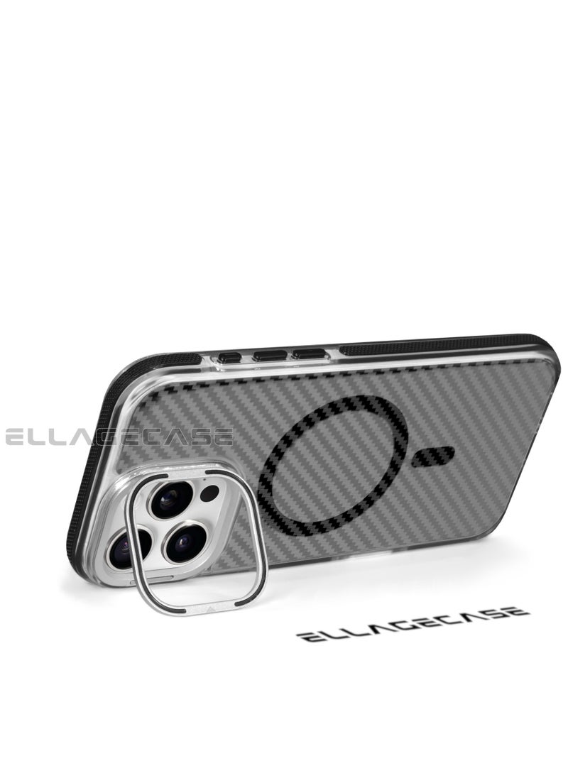 ELLAGECASE - iPhone 14 Pro Max Case – Shockproof, Stand Feature, Camera Protection & MagSafe Compatible - Image 1