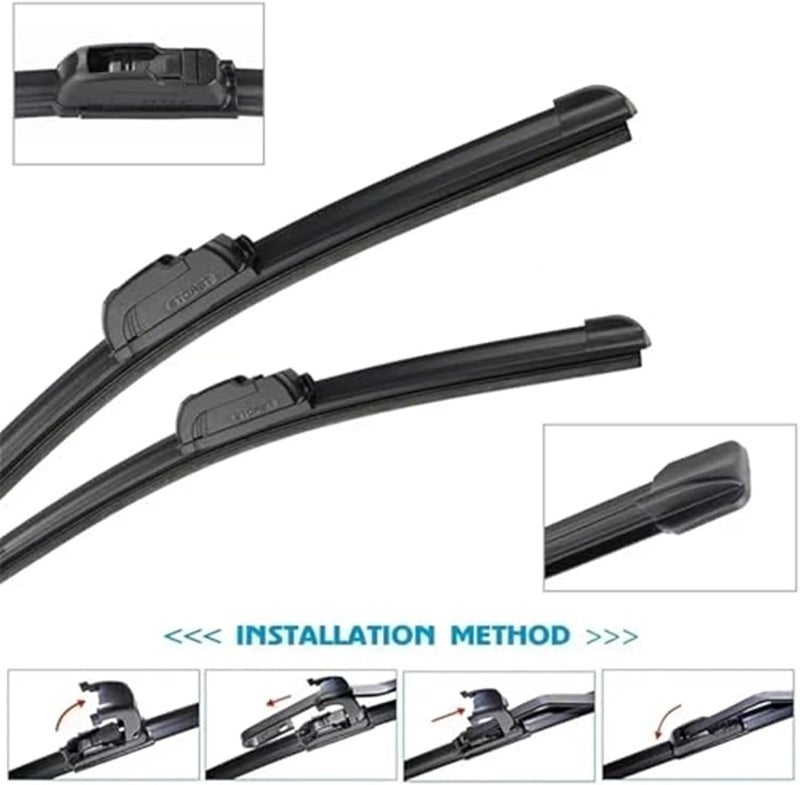 QASULER Car Wiper Blades for Land Rover Sports 2005-2013 - Image 3