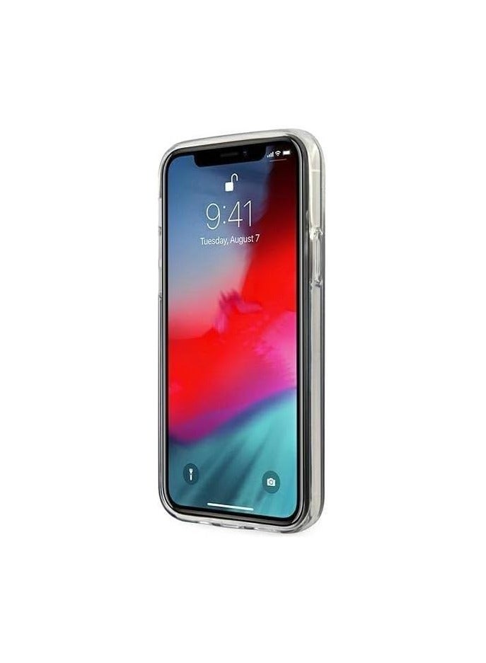 GUESS Guess Pc/Tpu Script Glitter Hard Case For Iphone 12/12 Pro (6.1 Inches) - Gradient Gold - Image 2