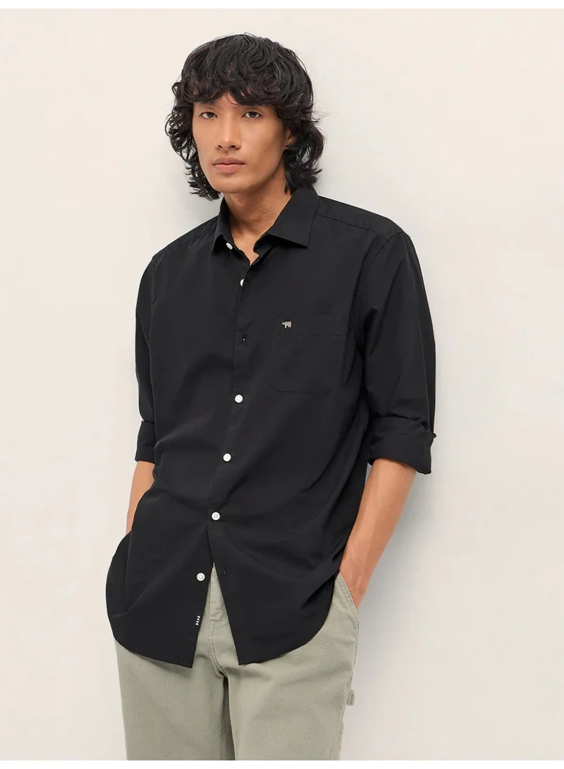 THE BEAR HOUSE  Men’s Long Sleeve Shirt – Classic, Comfortable and Stylish Essential for Work, Travel or Casual Outings for Men | Best Price UAE