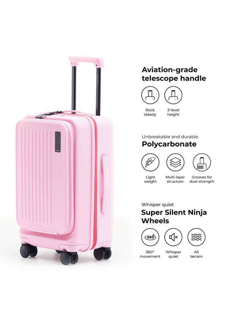 موكوبارا للتجارة ذ.م.م حقيبة ترانزيت برو - بولي كربونات خفيف الوزن | وردي - Image 3