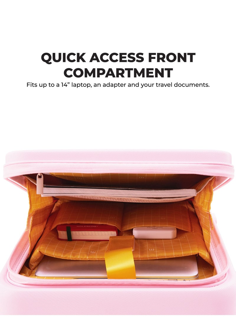 موكوبارا للتجارة ذ.م.م حقيبة ترانزيت برو - بولي كربونات خفيف الوزن | وردي - Image 4