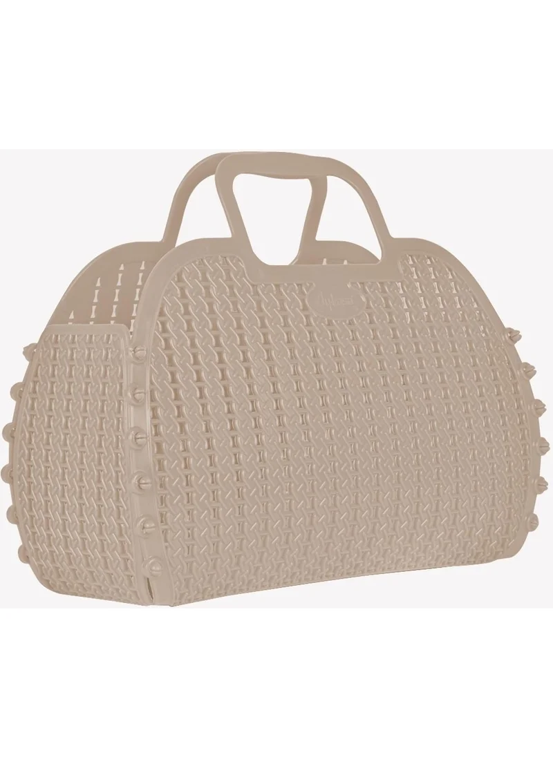 Ayyıldız Aykasa 221026 Sand Foldable Beach Bag