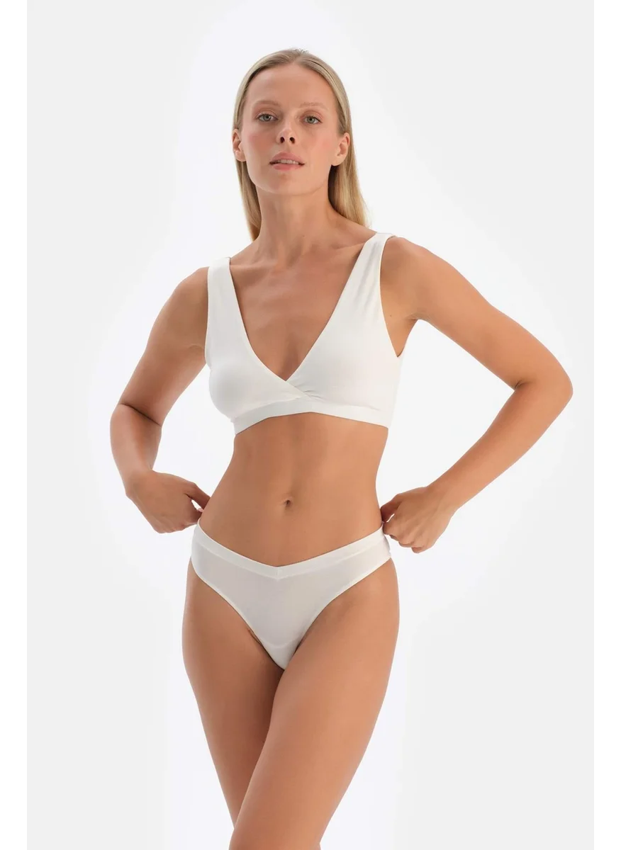 dagi Off White Micromodal Thong Panties