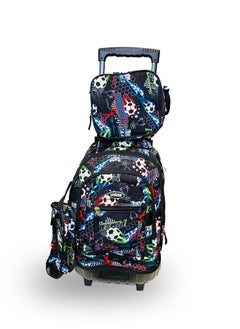 Uniker Uniker Kids 3-in-1 Trolley School Backpack Set - A Perfect Companion for School and Travel!  - Image 4