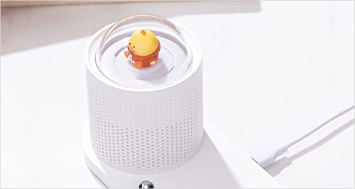 overa Multifunctional Cute LED Desk Lamp with Wireless Charger USB Charging Port 3 Lighting Modes 3 Brightness Levels Sensitive Control Office Lamp - Image 5