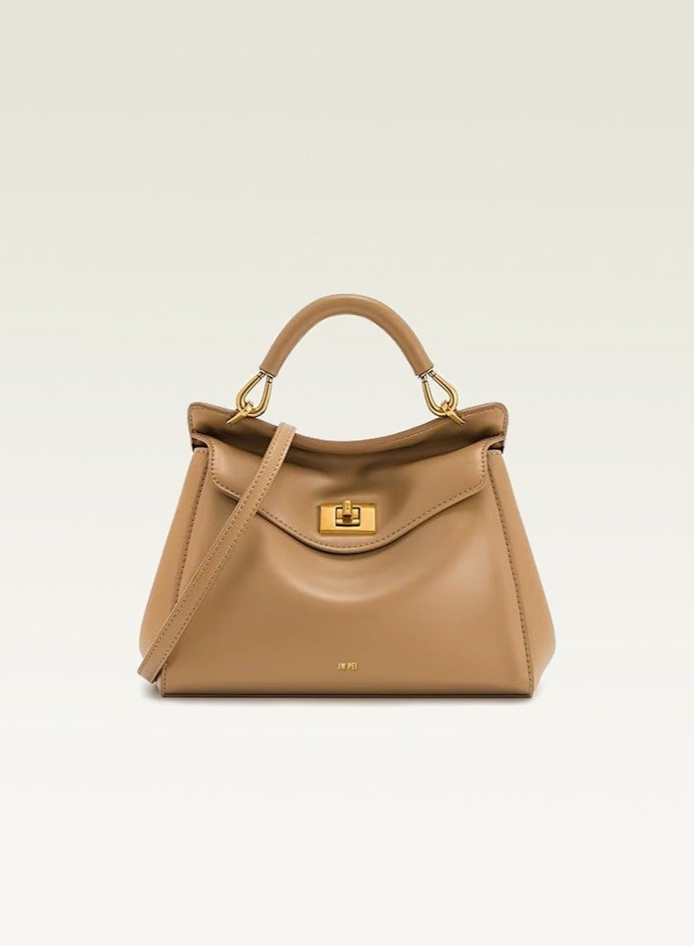 JW PEI JW PEI pillow bag Lucia lock handbag women's small handbag to work commuting shoulder slung bag. - Image 1
