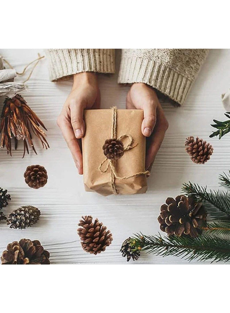 زينة شجرة عيد الميلاد من 30 قطعة من زينة أقماع الصنوبر - Image 2