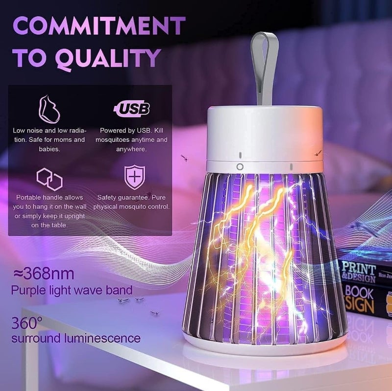 IDELLA Mosquito-Lamp-International-Eco-Friendly-Bug-Zapper-Electric-Shock-Mosquito-Lamp-Dual-Mosquito-Zapper-Lamp-Indoor-Insect-Trap-Portable-Killer-Lamp01 - Image 2