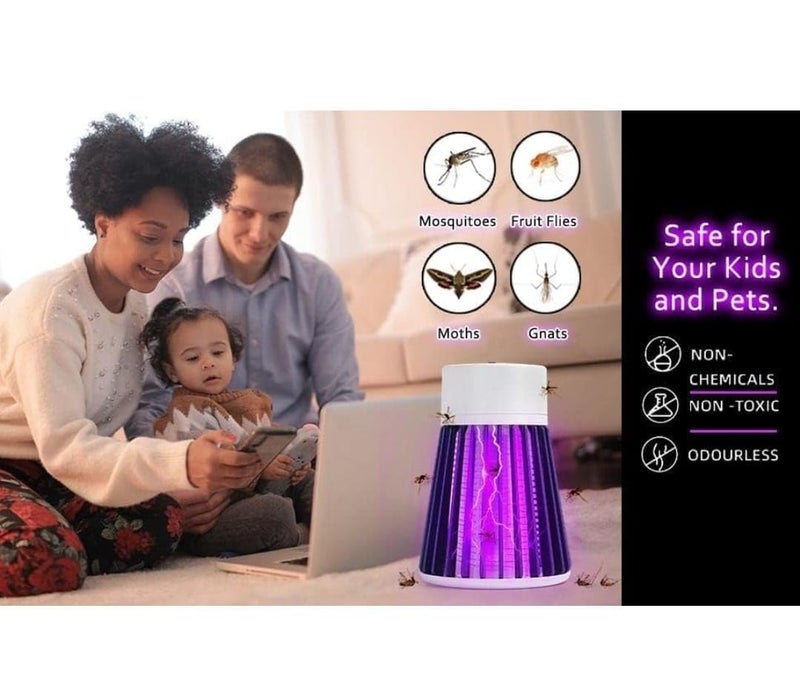 IDELLA Mosquito-Lamp-International-Eco-Friendly-Bug-Zapper-Electric-Shock-Mosquito-Lamp-Dual-Mosquito-Zapper-Lamp-Indoor-Insect-Trap-Portable-Killer-Lamp01 - Image 5