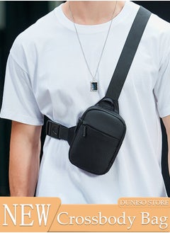 DUNISO Crossbody Bag for Men and Women Waterproof Sling Bag Travel Passport Wallet Bag for Cell Phone, Small Chest Bag Multipurpose Daypack for Sports,Travel  - Image 1