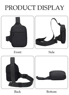 DUNISO Crossbody Bag for Men and Women Waterproof Sling Bag Travel Passport Wallet Bag for Cell Phone, Small Chest Bag Multipurpose Daypack for Sports,Travel  - Image 5
