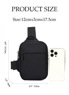 DUNISO Crossbody Bag for Men and Women Waterproof Sling Bag Travel Passport Wallet Bag for Cell Phone, Small Chest Bag Multipurpose Daypack for Sports,Travel  - Image 2
